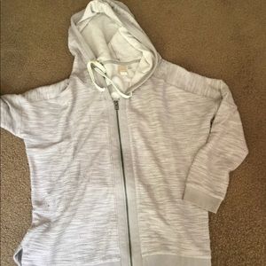 Tip up hoodie
